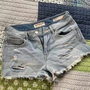Pacsun Bullhead distressed jean shorts